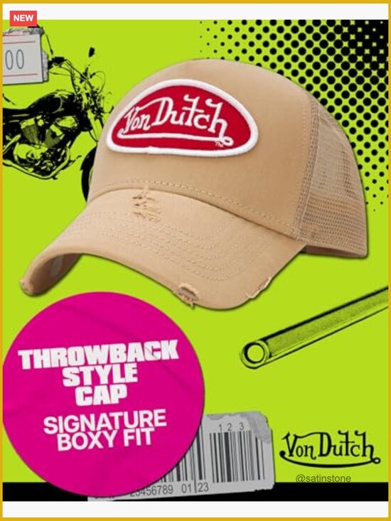 Unisex Trucker Hat - Breathable Mesh Back Snapback Baseball Cap main image 4